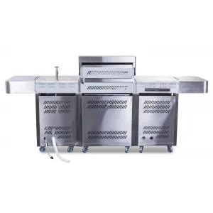 Plynový gril G21 Arizona, BBQ kuchyňa Premium Line 6 horákov + zadarmo redukčný ventil