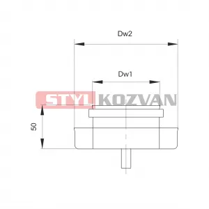 Prodmax | Kondenzačná ímka ø60/100 mm nerez kondenz NDK15/60/100