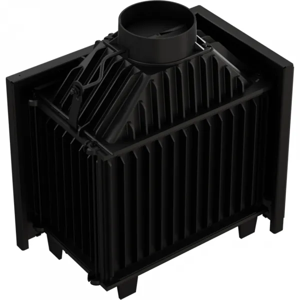 Kratki SIMPLE M/S 8 BS ľavé presklenie - krbová vložka SIMPLE/M/S/L/BS