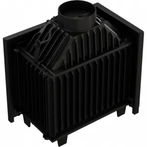 Kratki SIMPLE M/S 8 BS ľavé presklenie - krbová vložka SIMPLE/M/S/L/BS