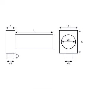 Prodmax | Distribučný box s 1 vývodom 1x75 mm/100 mm SK 1x75/100