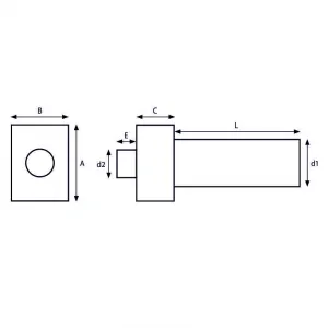 Prodmax | Distribučný box ZN 1x75/125 priamy SK 1x75/125P