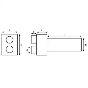 Prodmax | Distribučný box ZN 2x75/125 piamy SK 2x75/125P