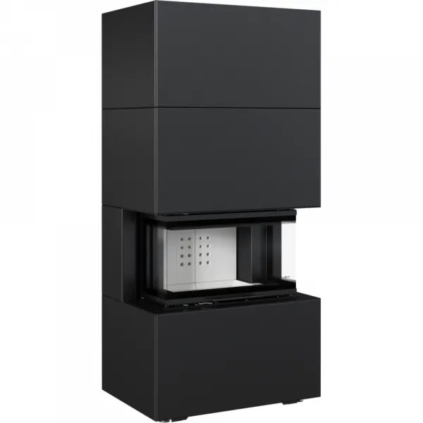 Kratki NBC 7 s obstavbou HOME EASY BOX - designový krb HOME/EASY/BOX/BLACK