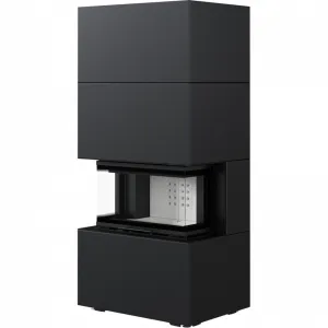 Kratki NBC 7 s obstavbou HOME EASY BOX - designový krb HOME/EASY/BOX/BLACK
