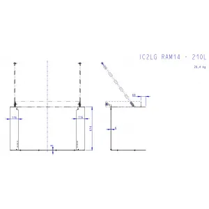 Romotop | RÁM IC2LG RAM14 nosný