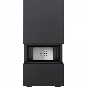 Kratki NBC 7 s obstavbou HOME EASY BOX - designový krb HOME/EASY/BOX/BLACK