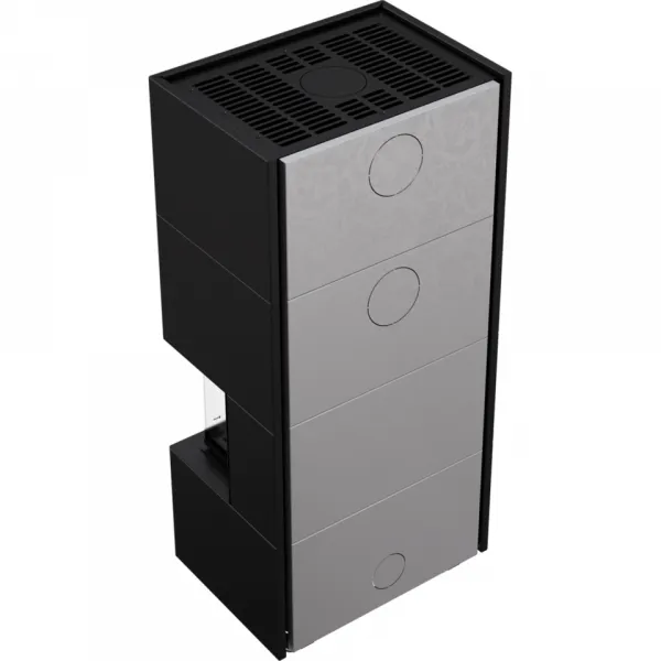 Kratki NBC 7 s obstavbou HOME EASY BOX - designový krb HOME/EASY/BOX/BLACK