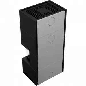 Kratki NBC 7 s obstavbou HOME EASY BOX - designový krb HOME/EASY/BOX/BLACK