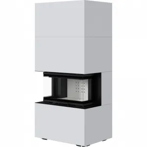 Kratki NBC 7 s obstavbou HOME EASY BOX, biela - designový krb HOME/EASY/BOX/BIANCO