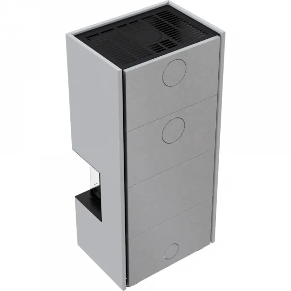 Kratki NBC 7 s obstavbou HOME EASY BOX, biela - designový krb HOME/EASY/BOX/BIANCO
