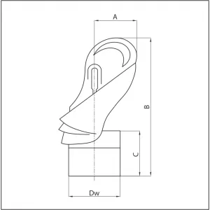 Prodmax | Komínová hlavica s ložiskom ø220 mm nerez NH01/220