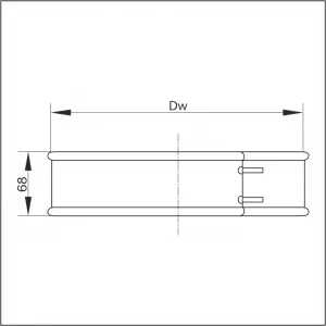 Prodmax | Spona ø220 mm nerez NT17/150/220