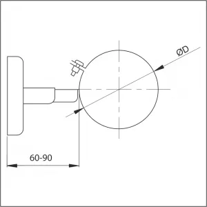 Objímka ø80 mm oceľ OPJ18/80