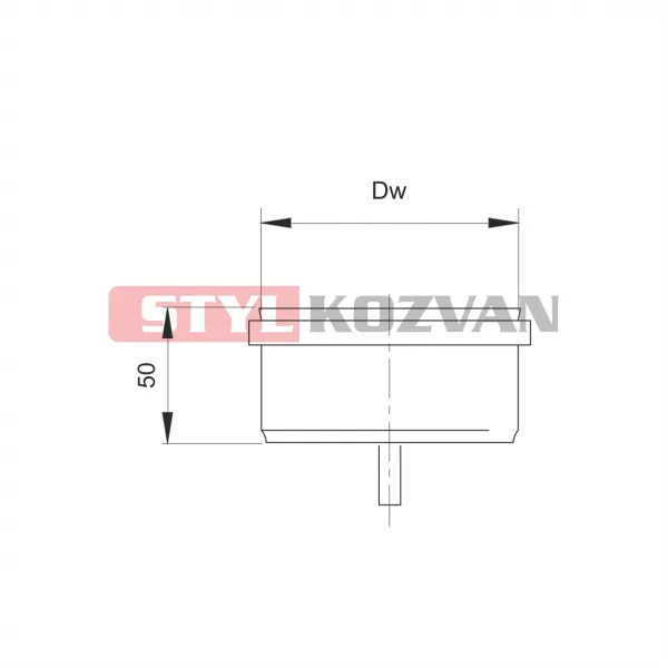 Prodmax | Kondenzačná ímka ø80 mm nerez kondenz NK11/80