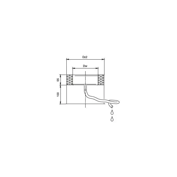 Prodmax | Kondenzačná ímka bočná ø150/ø220 mm nerez NT09/150/220