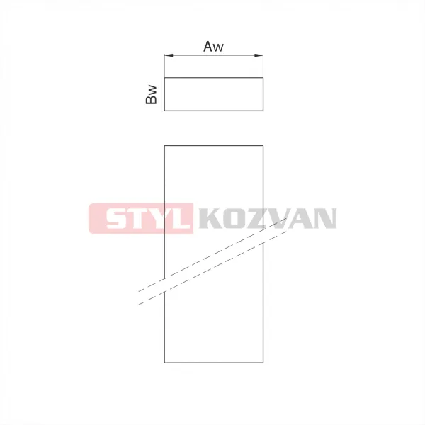 Prodmax | Kanál 200x90x1000 PK01/200x90