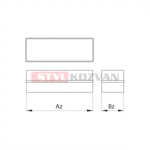 Prodmax | Spojka kanál 150x50