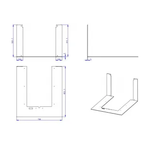 RÁM HU3LF RAM14 nosný - ROMOTOP