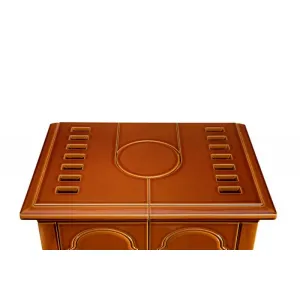 Romotop Gremio 2 - akumulačné krbové kachle - Keramika Romotop Chilli (76873) GRE 2