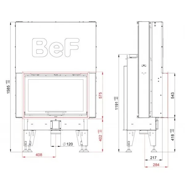 BeF home | BEF THERM V 8