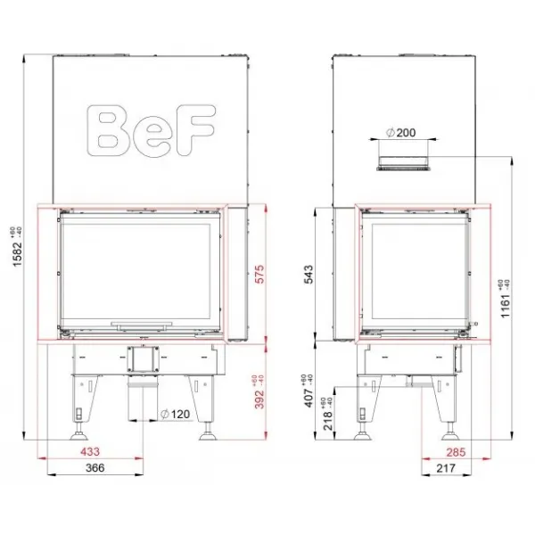 BeF home | BEF THERM V 8 CL