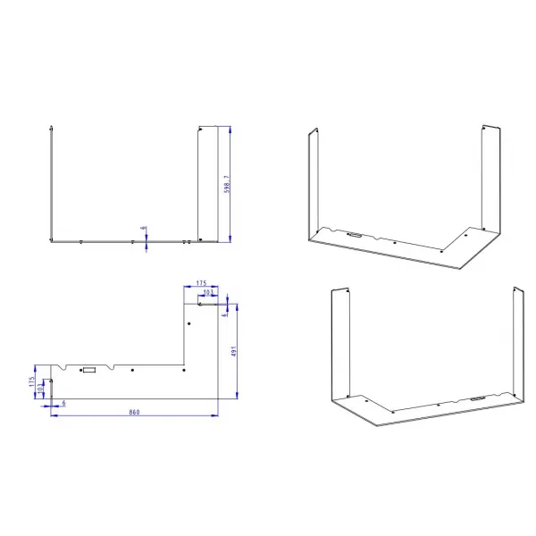 Romotop | RÁM IR2LG RAM14 nosný, univerzálny