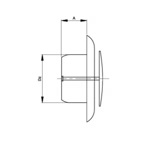 Prodmax | Anemostat výfukový biely ø 150 mm
