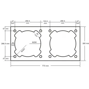 Komínová tvárnica 770x380x245 CJ Blok BK 29-1020x2