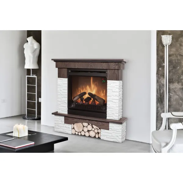 Dimplex Porto orech ECO LED - elektrický krb