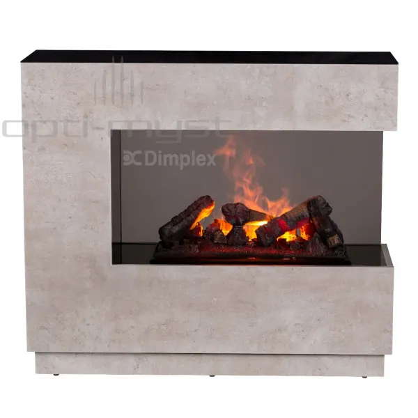 Dimplex Zen - elektrický krb s 3D efektom - Dimplex betón
