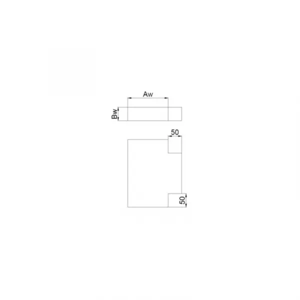 Prodmax | Koleno T kanál 150x50 PK05/150x50