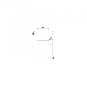Prodmax | Koleno T kanál 150x50 PK05/150x50