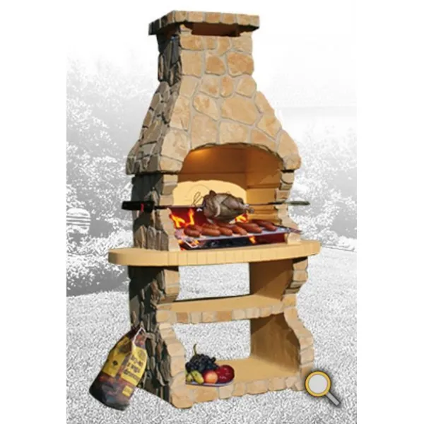 Zahradný krb Wektor - Barbakan pieskovec