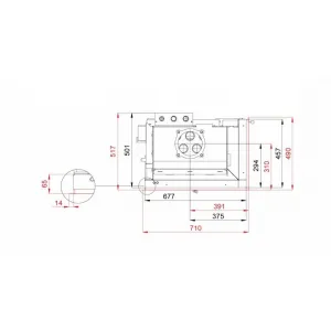 BeF Aquatic WH 80 CP - Bef home Teplovodná kozubová vložka