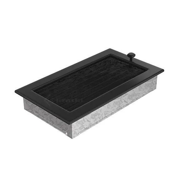 Kratki | Mriežka 17x30 čierná so žaluziou