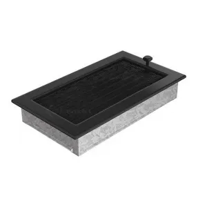 Kratki | Mriežka 17x30 čierná so žaluziou
