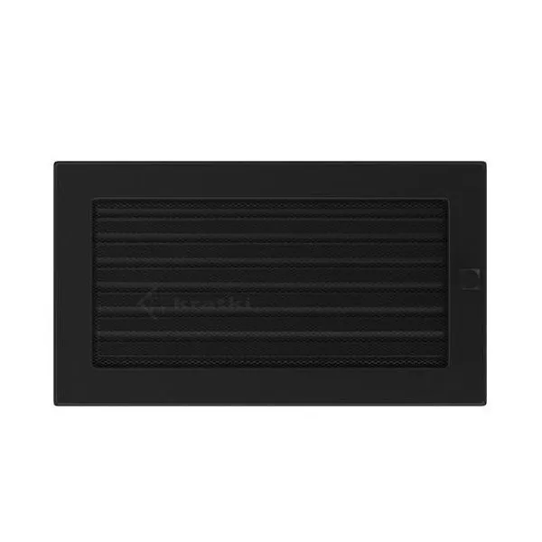 Kratki | Mriežka 17x30 čierná so žaluziou
