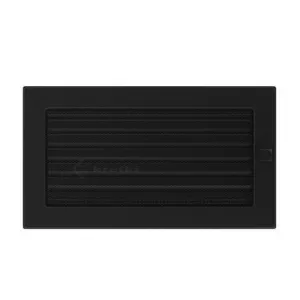 Kratki | Mriežka 17x30 čierná so žaluziou