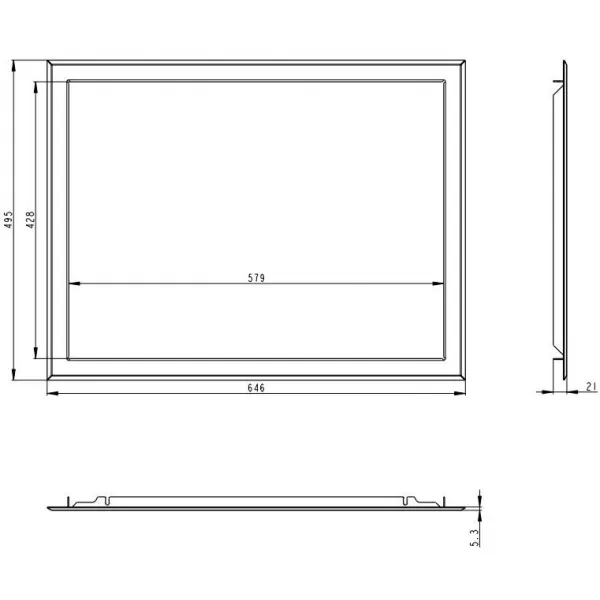 RÁMIK H2T RAM06 4S - ROMOTOP