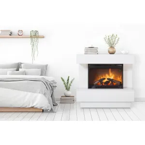 Dimplex Avalone biely ECO LED - elektrický krb