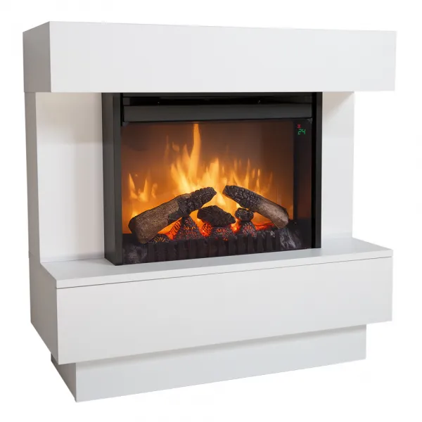 Dimplex Avalone biely ECO LED - elektrický krb