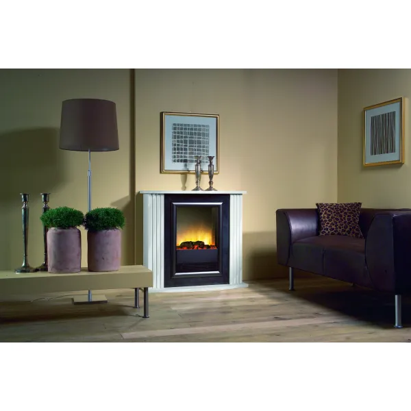 Dimplex Mozart biela perla ECO LED - elektrický krb