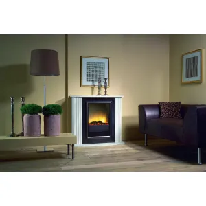 Dimplex Mozart biela perla ECO LED - elektrický krb