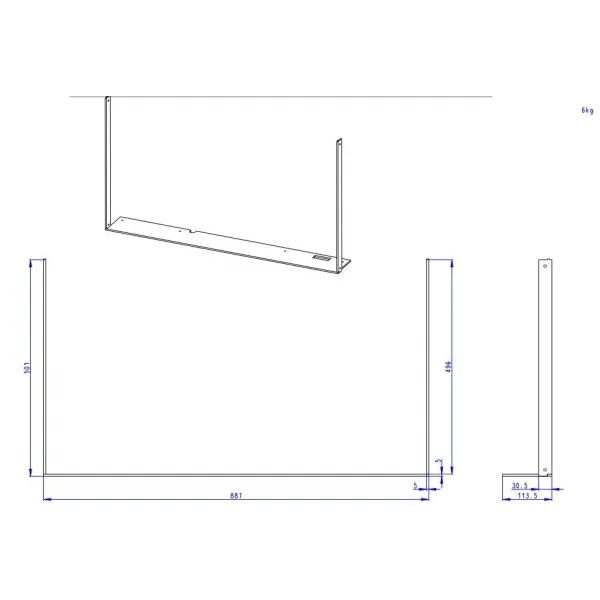 RÁM H3LF RAM13 nosný - ROMOTOP