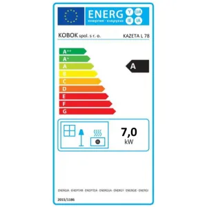 Kobok Kazeta L 78 LD 780/450 Krbová vložka