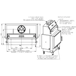 ROMOTOP HEAT W 2g 70.50.01 - krbová vložka s teplovodným výmenníkom HW2Z 01