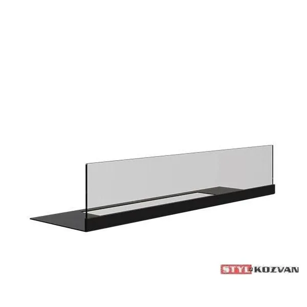 Kratki Golf čierny horizontal - biokrb