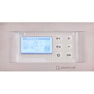 HS Flamingo AQUAFLAM ROVNÁ 12 - krbová vložka s teplovodným výmenníkom - HS Flamingo automatická regulácia