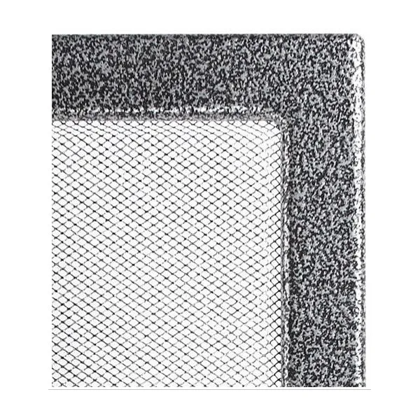Kratki | Mriežka 11x24 čierno strieborna
